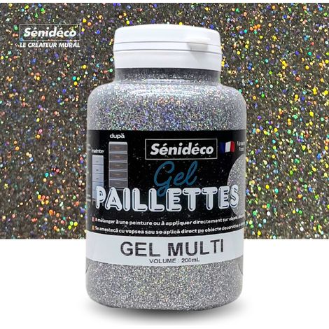 GEL PAILLETTES multicolor 200 ml