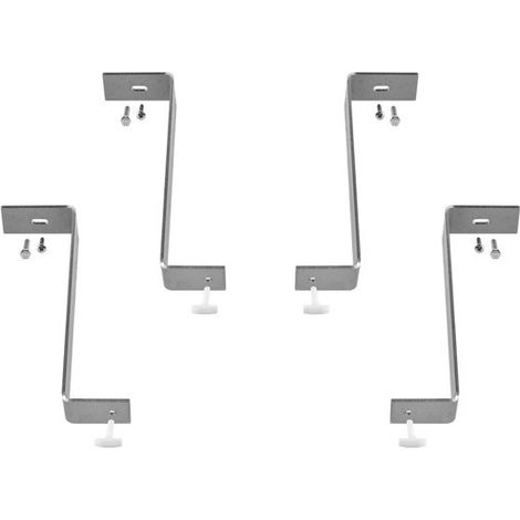 Gessi kit de fixation, chromé, R4267031, R4267031