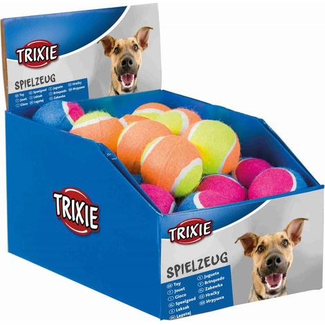 Jouet balle de tennis pour chien 6 cm (1/5)