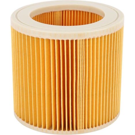 Filtre à poussière pour aspirateur Kacher WD2.250 – Filtre à cartouche pour allergènes – Matériau ABS – Installation simple et rapide (1/5)