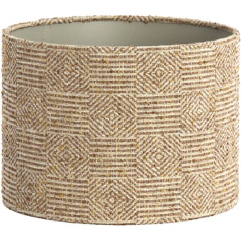Light & Living - abat-jour - RAVI - marron - textile - E27 - (1/3)