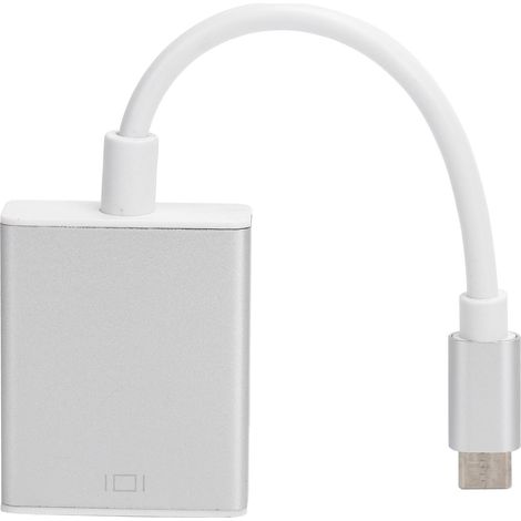 Adaptateur USB-C vers HDMI Argent USB 3.1 Convertisseur 4Kx2K pour Mac OS X (1/5)
