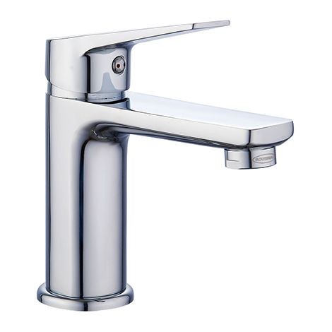 Edouard Rousseau – Mitigeur de lavabo chromé Salvador – Mécanisme cartouche céramique Ø 35 mm – Bec fixe – Hauteur 150 mm – Vidage clic-clac ABS NF (1/2)
