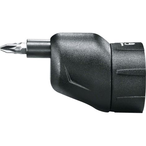 Bosch Home and Garden Bosch IXO Adattatore Angolare Off-Set, Nero, 7.0 cm x 4.5 cm x 7.5 cm (1/5)