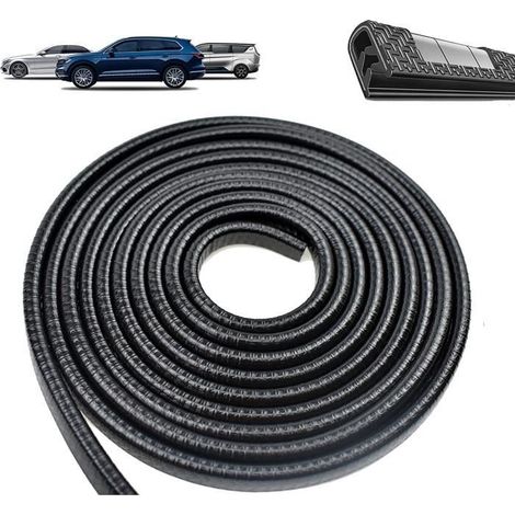 Protection Portière Voiture - Non spécifié - 10M - Noir - U en Acier - Facile à Installer (1/4)