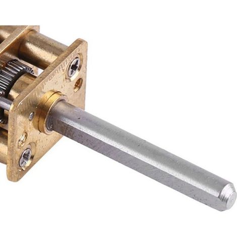 Moteur à engrenages DC 12V - Couple élevé Engrenages métalliques - Applications industrielles et domestiques - 100 tr min (1/5)