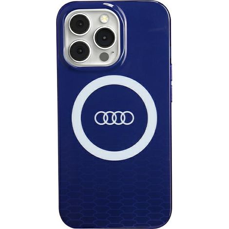 Funda Audi MagSafe azul para iPhone 13 Pro (1/4)