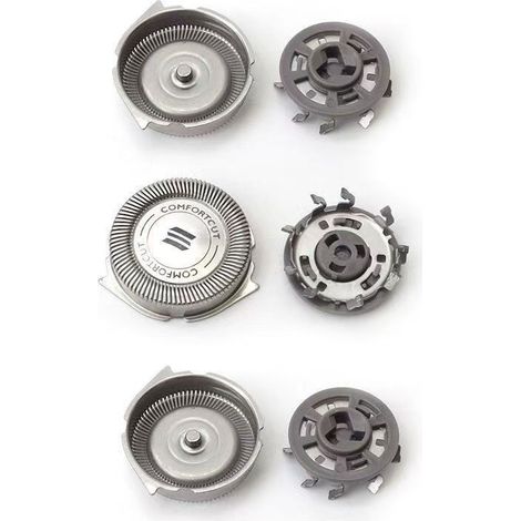 rasoir electriques hommes-Pour rasoirs pour hommes Philips S5000 S5078 S5079 S5080 S5081 S5082 , 3 recharges pour rasage humide