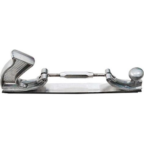 Limes de polissage pour carrosserie, porte-lime en acier à dents incurvées, outil de polissage pour voiture (1/4)