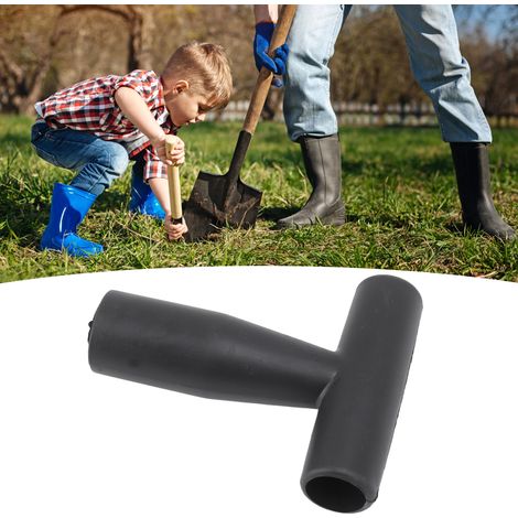 Manche en Plastique pour Pelle T Forme Intérieur 3.4cm Diamètre Confortable et Durable-KZQ (1/5)