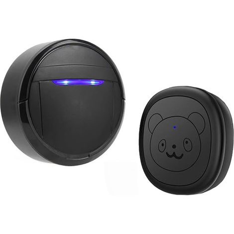Sonnette Sans Fil Pour Chien - IP55 - 55 Mélodies - 5 Niveaux Volume - Flash LED Multicolore - 1 Pièce (1/5)