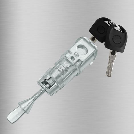 Suitable for Volkswagen New 2013 Sagitar door lock with 2 keys, front left door lock cylinder 107837167AG (1/4)