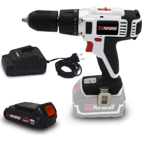 Perceuse visseuse percussion 20V LITHIUM X-Performer XP2CID20LI - Mandrin Auto + Batterie 2 Ah et chargeur inclus