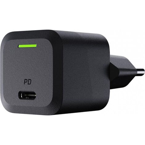 USB Charger Green Cell PowerGaN 33 W PD 3.0 QC 3.0 1x USB-C black (1/5)