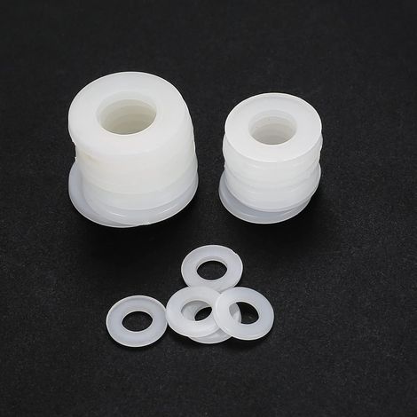 660 pièces Nettoyeurs en nylon, Nettoyeurs à étanchéité de frein à isolementM2/M2.5/M3/M4/M5/M6/M8/M10 (1/3)