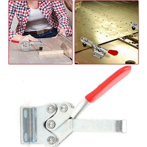 Étau de Soudage Horizontal HT‑225‑D, Capacité de Serrage 227kg, Outil à Main à Libération Rapide
