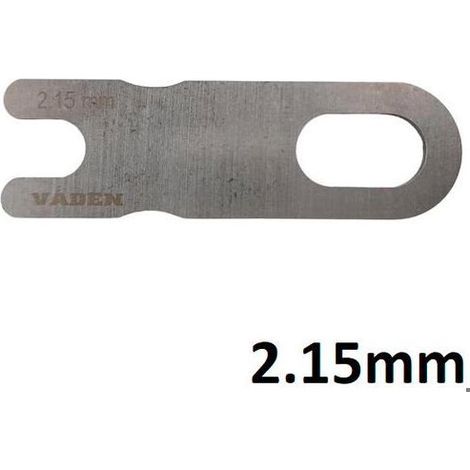 Lamé de ajuste de espaciador de inyector Volvo 2,15 mm VAD130005004