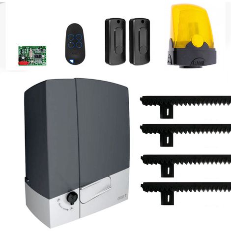 CAME BXV 400Kg 24V BXV04AGS 8K01MS-003 4mt Kit d'automatisation de crémaillère pour portail coulissant BX-243