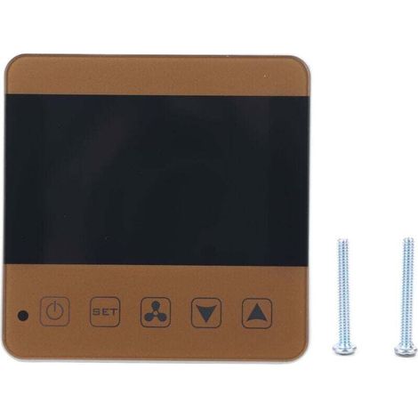 LCD Intelligent Digital Central Air Climating ventilateur de bobine de thermostat Thermostat Thermostat Contrôleur (type général) (1/4)