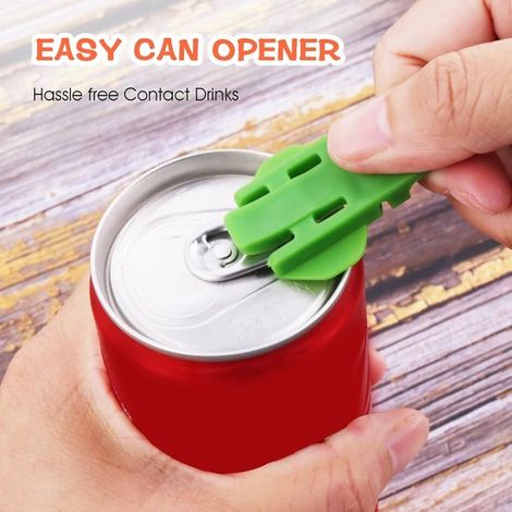 Abrelatas，24 piezas，Abrelatas manual fácil，Abrelatas para latas，Abrelatas de plástico，Abrelatas para bebidas，Abrelatas para refrescos (1/4)