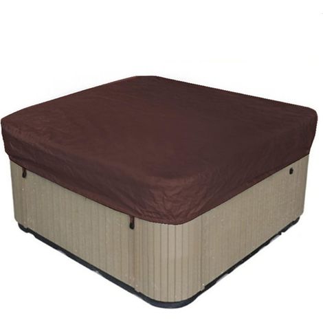 Housse de Spa Extérieure - 190T Polyester - Imperméable - Anti-UV - Protection Intempéries (1/5)