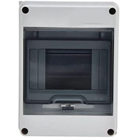 Coffret Electrique Etanche Exterieur IP65, 5 Modules, ABS de Surface en Plastique, Boite de Boitier Etanche Electrique Exterieur, Armoire de Contrle, Coffret Modulaire Boitier de Jonction (5 Way) (1/5)