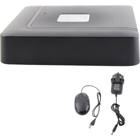 Enregistreur vidéo 4 canaux 4CH sécurité CCTV AHd CVI/TVI/DVR NVR 5 en 1 temps réel 100-240V prise UK (1/5)