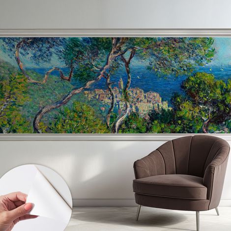 Papier peint adhésif décoratif pour chambre et salon Design moderne à poser facilement Vues méditerranéennes 250x104 cm (1/5)