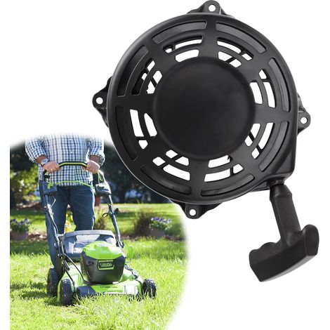 Lanceur Tondeuse,Démarreur à câble pour Briggs & Stratton 497680 498144,Démarreur Manuel pour Tondeuse à Gazon (1/5)