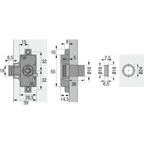 SERRURE ESPAGNOL.NICK700 77885 - LEHMANN