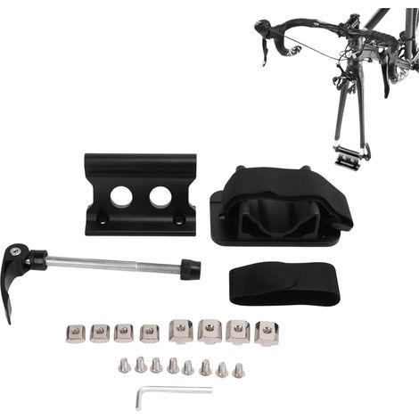 Supports de Fourche de Vélo en Alliage D'aluminium Fixation Velo Fourche avec Blocage Rapide pour VTT Voiture Bike Bicyclette (1/5)