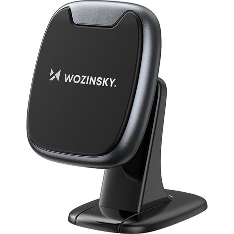 Soporte magnético para teléfono para salpicadero de coche, negro (1/5)