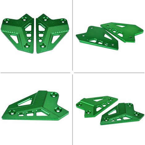 Motorrad-Fersenschutz für Fußrasten, grün, für Kawasaki Z900 2017 (1/5)