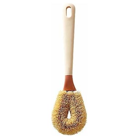 Brosse à vaisselle à manche long pour cuisine Brosse de nettoyage pour casseroles, casseroles, vaisselle et bol (1/5)