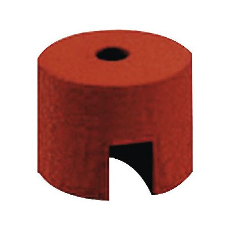 Magnete a bottone D19,1xH12,7 mm con superficie di presa scanalata 19 N grip