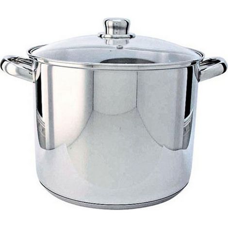 Kitchen-Fun Olla de acero inoxidable 32 cm 19,3 litros