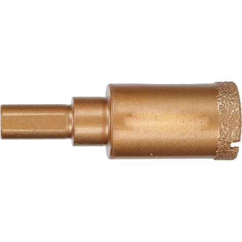 Forets diamantés brasés pour scie cloche, verre, granit, marbre et carrelage céramique, 22 mm (1/5)