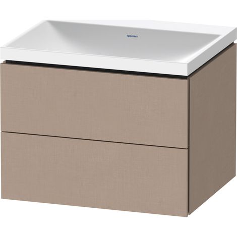 Duravit L-Cube c-shaped Set wandhängend, 2 Schubkästen, ohne