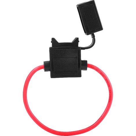 Packung mit 20 ATC/ATO 12V Kfz-Sicherungen, 16 AWG Inline-Sicherungshalter, Kfz-Kabel für Flachsicherungen (1/5)