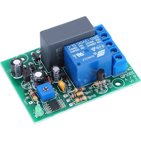Module de minuterie temporisée 220 V CA, carte d'arrêt à temporisation réglable (0 à 10 min) (1/5)