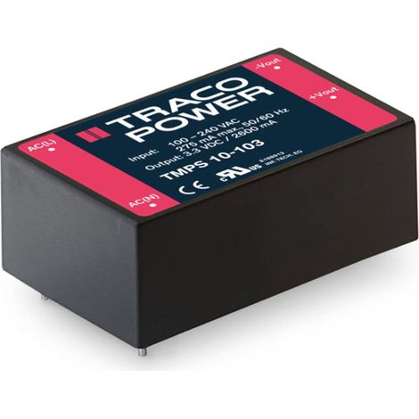 Bloc d'alimentation à découpage TracoPower TMPS 10-115 0.66 A 10 W 15 V/DC 1 pc(s) (1/2)