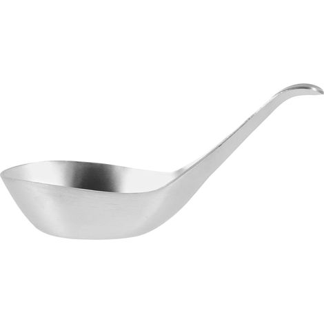 Cuillère à Dessert en Acier Inoxydable Argenté Polyvalent et Pratique (1/5)