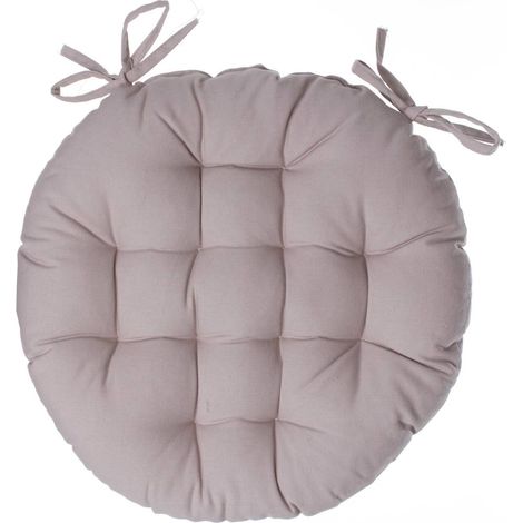 Coprisedia rotondo Anjali beige D38cm - Atmosphera créateur d'intérieur