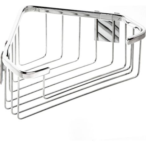Étagère angulaire de douche pour hôtel poli en acier inox mod. Top line (1/5)