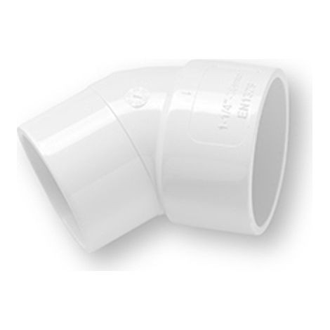 Primaplumb 32mm 45 Deg Spigot Bends - Durable White Plumbing