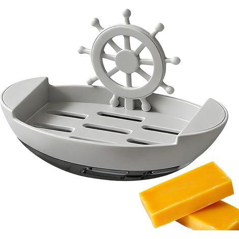 Porte-savon étanche et à drainage rapide pour drainage rapide pour salle de bain (1/5)