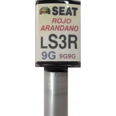 Ritocco vernice Seat LS3R 9G rosso arancio per graffi (1/5)