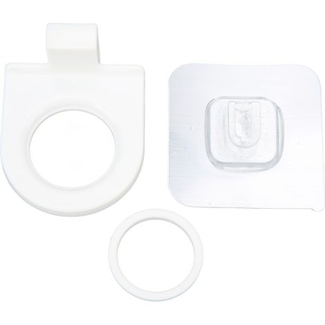 Porte-flacons de gel douche et de shampoing auto-adhésif mural pour salle de bain (1/5)