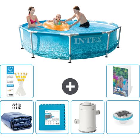 Frame Pool Rund - 305x76 cm - 7-teilig S152