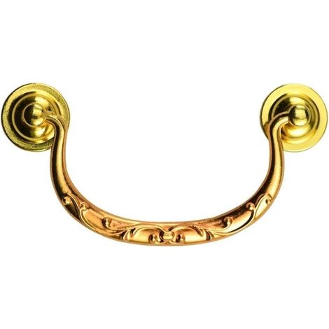 Poignées de tiroir vintage, poignée commode 11,4 cm (4,48 (1/5)
